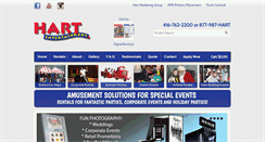 Desktop Screenshot of hartentertainment.com